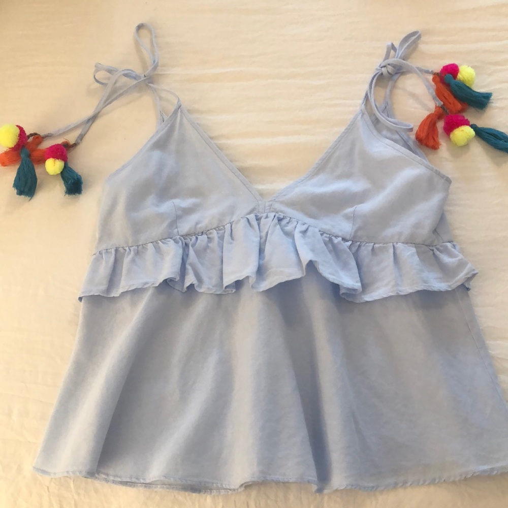 Zara flowy tank top